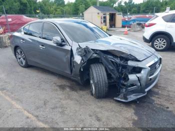  Salvage INFINITI Q50