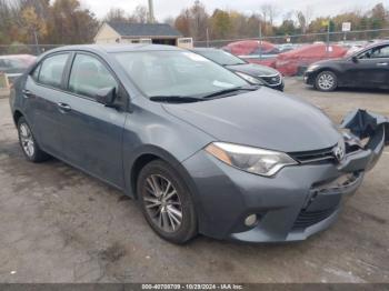  Salvage Toyota Corolla