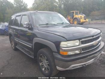  Salvage Chevrolet Tahoe