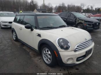  Salvage MINI Cooper Clubman