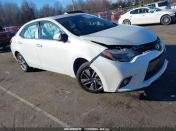  Salvage Toyota Corolla