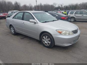  Salvage Toyota Camry