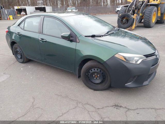  Salvage Toyota Corolla