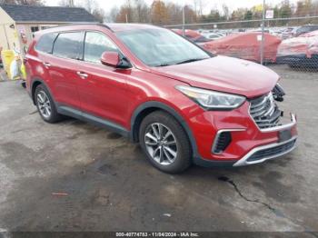  Salvage Hyundai SANTA FE