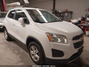  Salvage Chevrolet Trax