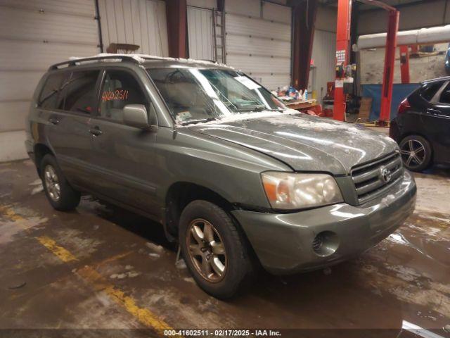  Salvage Toyota Highlander