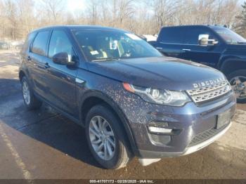  Salvage Land Rover Discovery