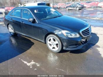  Salvage Mercedes-Benz E-Class