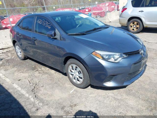  Salvage Toyota Corolla