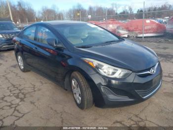  Salvage Hyundai ELANTRA