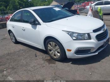  Salvage Chevrolet Cruze