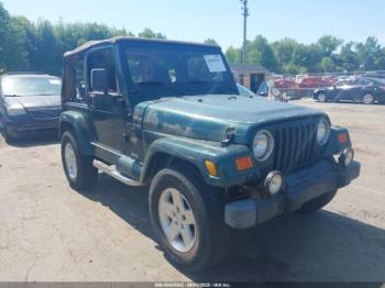  Salvage Jeep Wrangler
