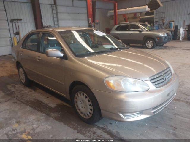  Salvage Toyota Corolla