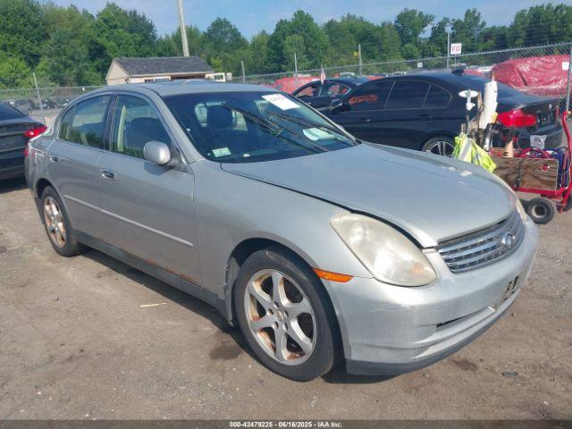  Salvage INFINITI G35x