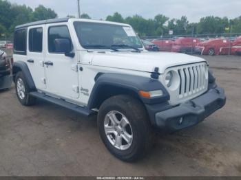  Salvage Jeep Wrangler