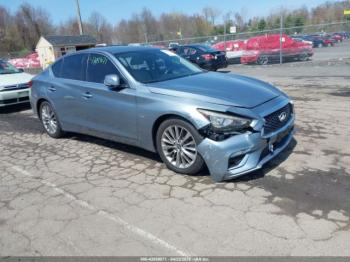  Salvage INFINITI Q50
