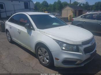  Salvage Chevrolet Cruze