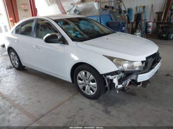  Salvage Chevrolet Cruze