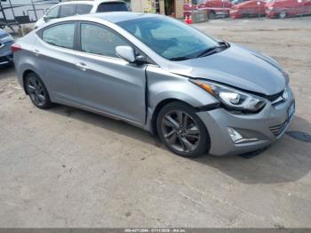  Salvage Hyundai ELANTRA