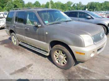 Salvage Mercury Mountaineer