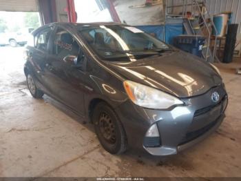  Salvage Toyota Prius c