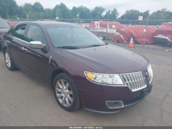  Salvage Lincoln MKZ