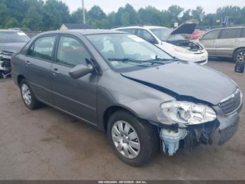  Salvage Toyota Corolla