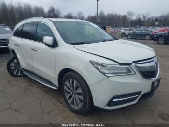  Salvage Acura MDX