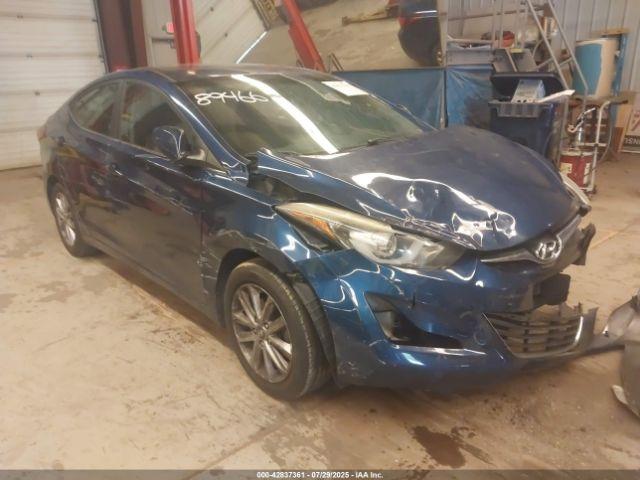  Salvage Hyundai ELANTRA