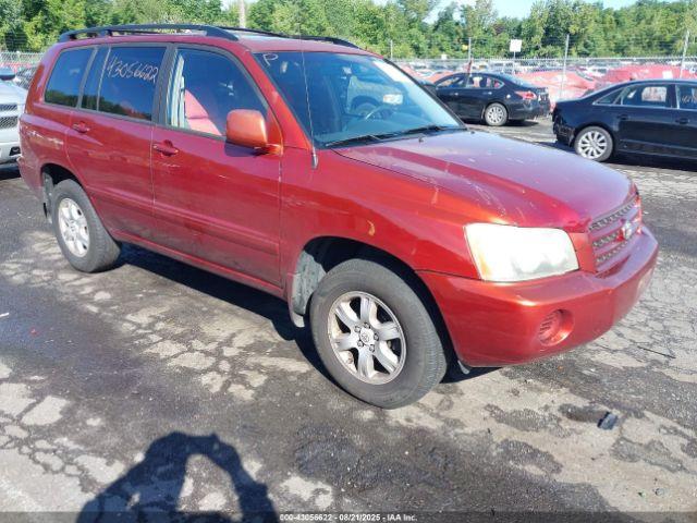  Salvage Toyota Highlander