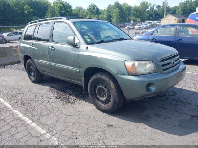  Salvage Toyota Highlander