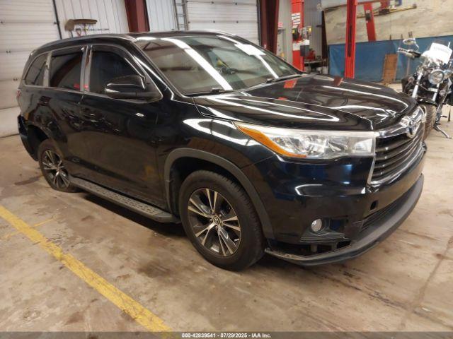  Salvage Toyota Highlander