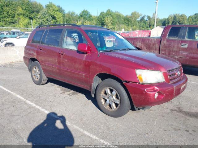  Salvage Toyota Highlander