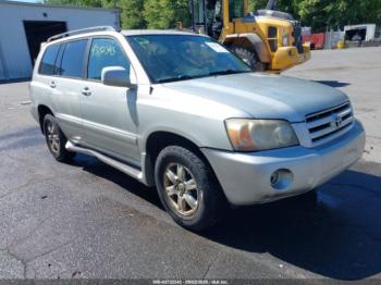  Salvage Toyota Highlander