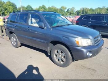  Salvage Toyota Highlander