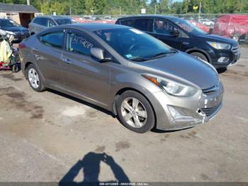  Salvage Hyundai ELANTRA