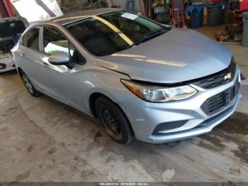  Salvage Chevrolet Cruze