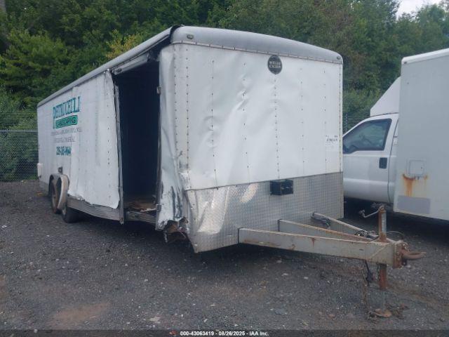  Salvage Wells Cargo 24  Enclosed Trailer