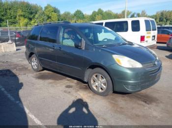  Salvage Toyota Sienna