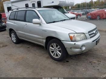  Salvage Toyota Highlander