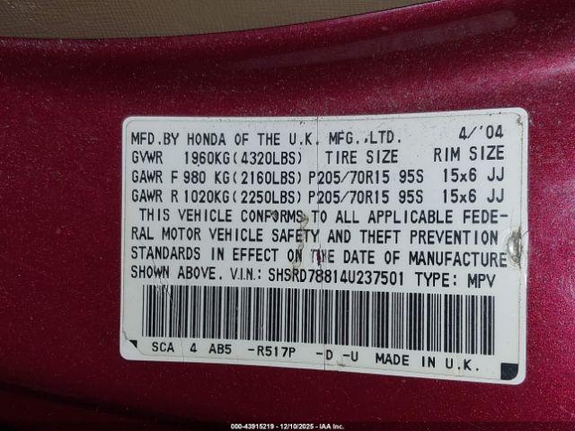 Honda CR-V Ex Image 5