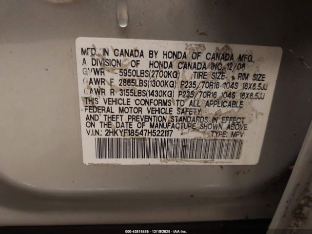 Honda Pilot Ex-l Image 8