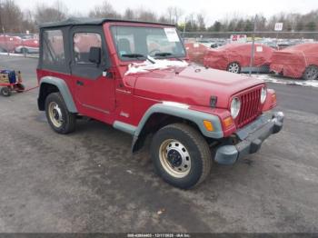  Salvage Jeep Wrangler