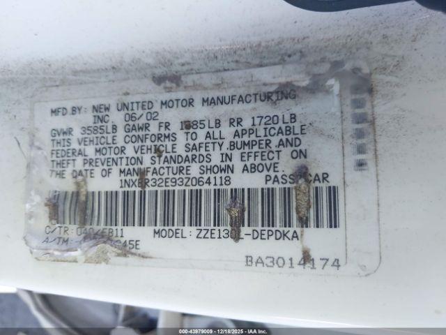 Toyota Corolla Ce Image 8