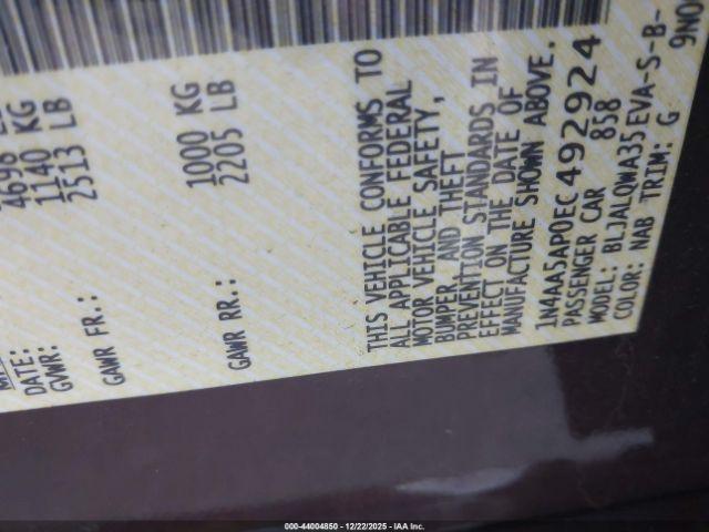 Nissan Maxima Image 2