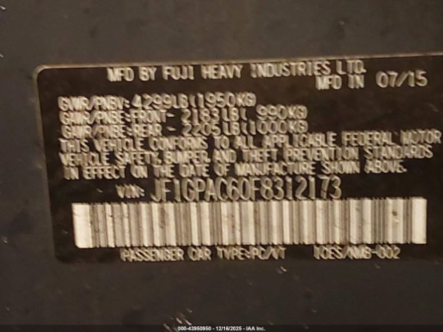 Subaru Impreza 2.0i Premium Image 7