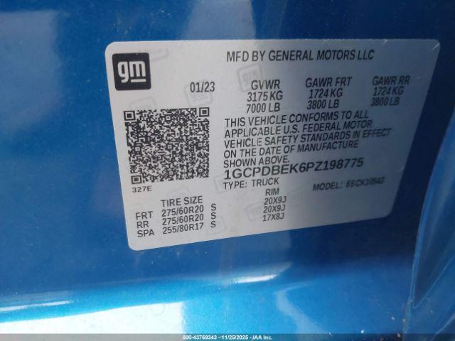 Chevrolet Silverado 1500 4wd  Short Bed Custom Image 2